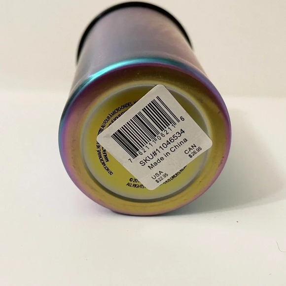 Starbucks 2014 Iridescent Cold Cup Stainless Steel  Tumbler 16 oz - Picture 6 of 16